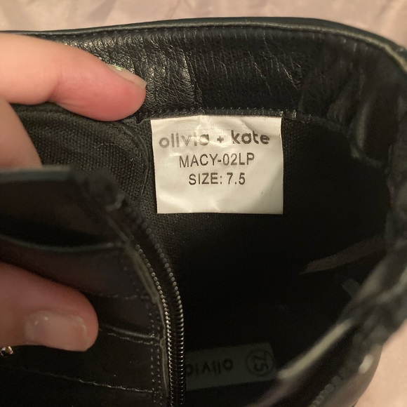 Olivia + Kate booties size 7.5 - Picture 4 of 4